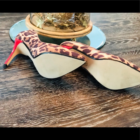XOXO Filomena Leopard Print Heels - Picture 8 of 8